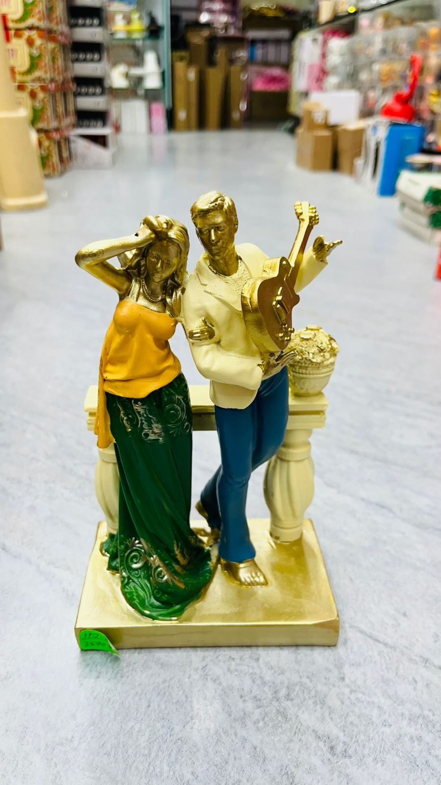 Acoustic Guitar Serenade Figurine