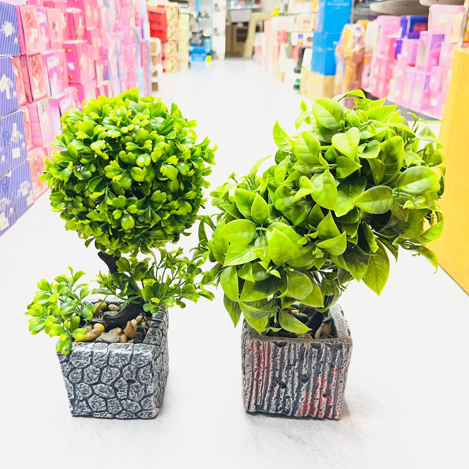 Glazed Ceramic Stone Topiary Bonsai